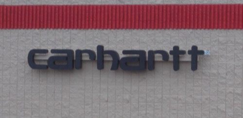 Carhartt Channel Letter Sign Carhartt Channel Letter Sign
