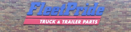 FleetPride Dimensional Plastic Letter Business Sign FleetPride Dimensional Plastic Letter Business Sign