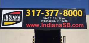 Indiana Sign & Barricade new aluminum panel sign Indiana Sign & Barricade new aluminum panel sign