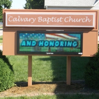 Calvery Baptist Church Mt. Vernon, Indiana