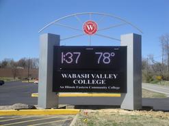 Wabash Valley College Sign