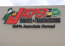 Jasper Engines & Tramissions Channel Letter Sign