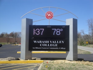 Wabash Valley College Monunment Sign